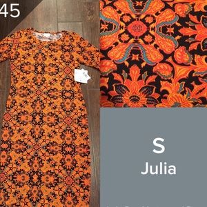 NWT LuLaRoe Julia Dress